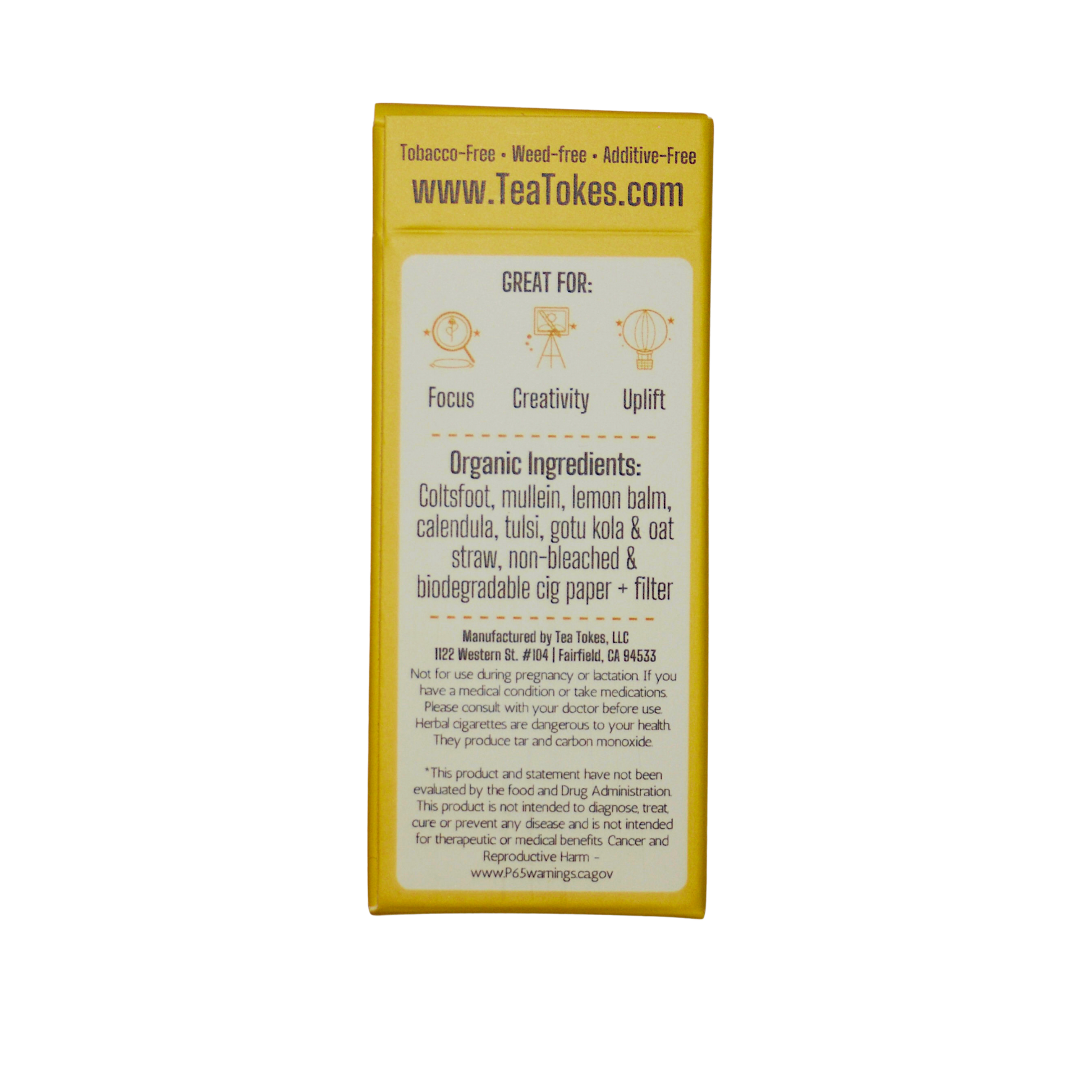 'Solar' herbal cigarettes, second view