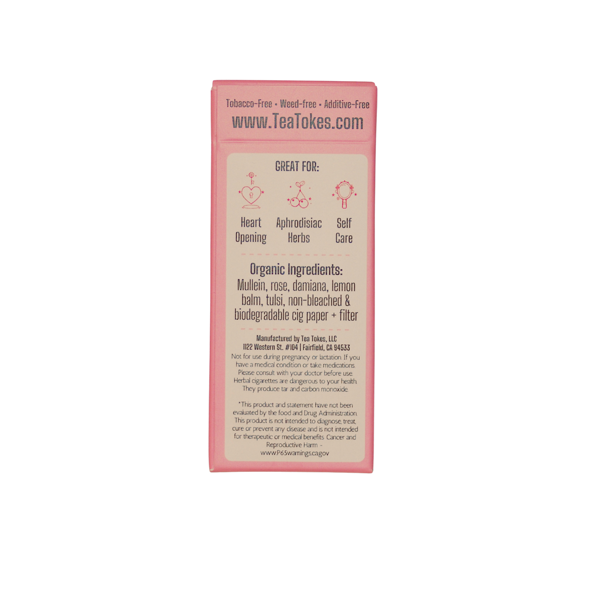 'Venus' herbal cigarettes, second view