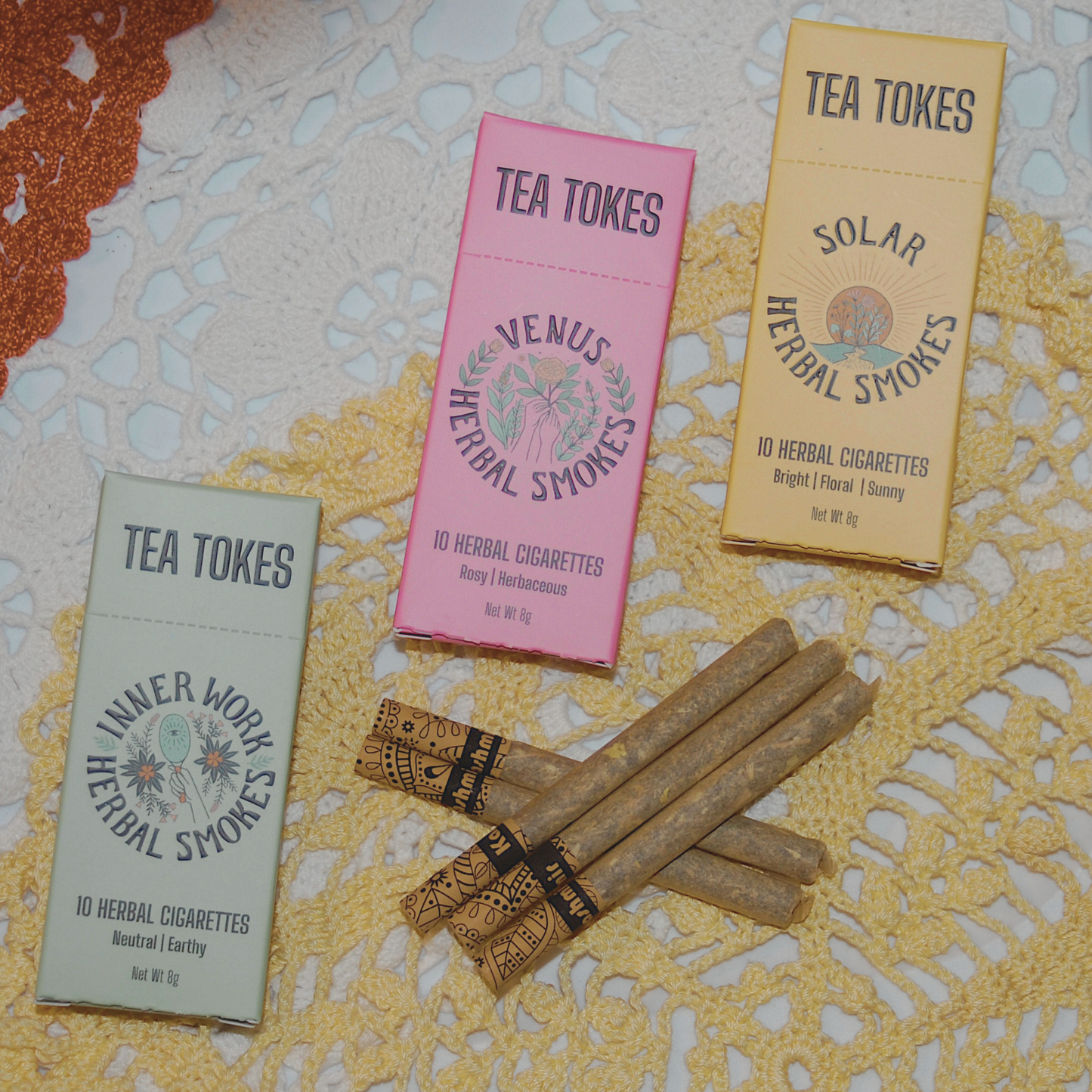 Tea Tokes herbal cigarettes with the new Easy-Draw filter