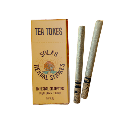 'Solar' herbal cigarettes box by Tea Tokes