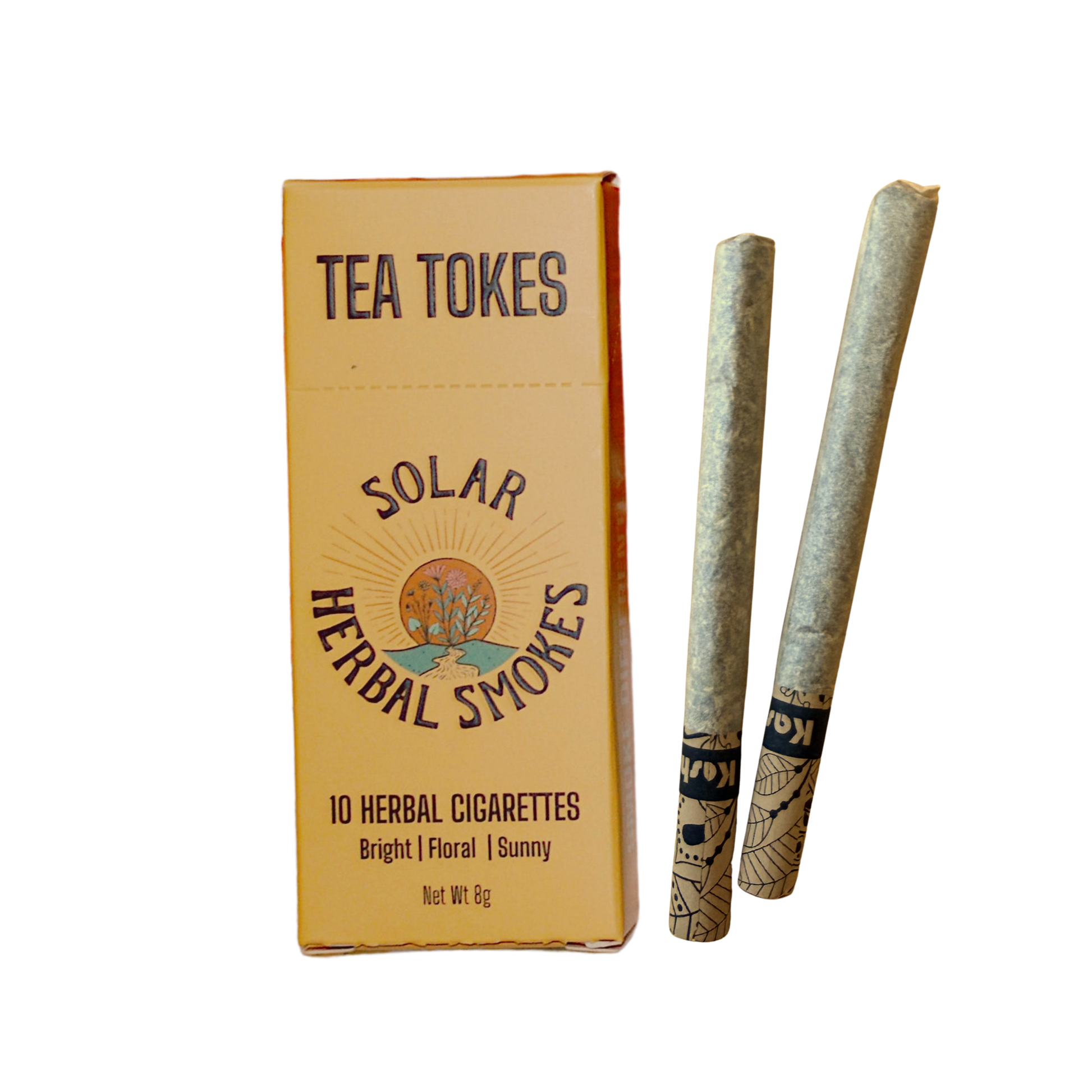 Solar herbal cigarettes box