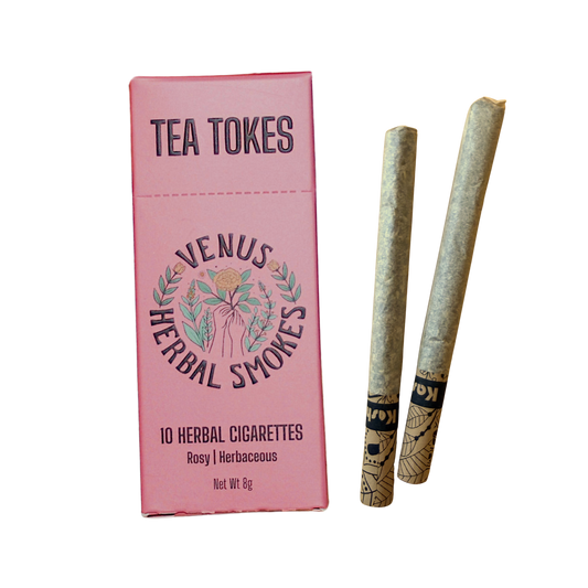 'Venus' herbal cigarettes box by Tea Tokes